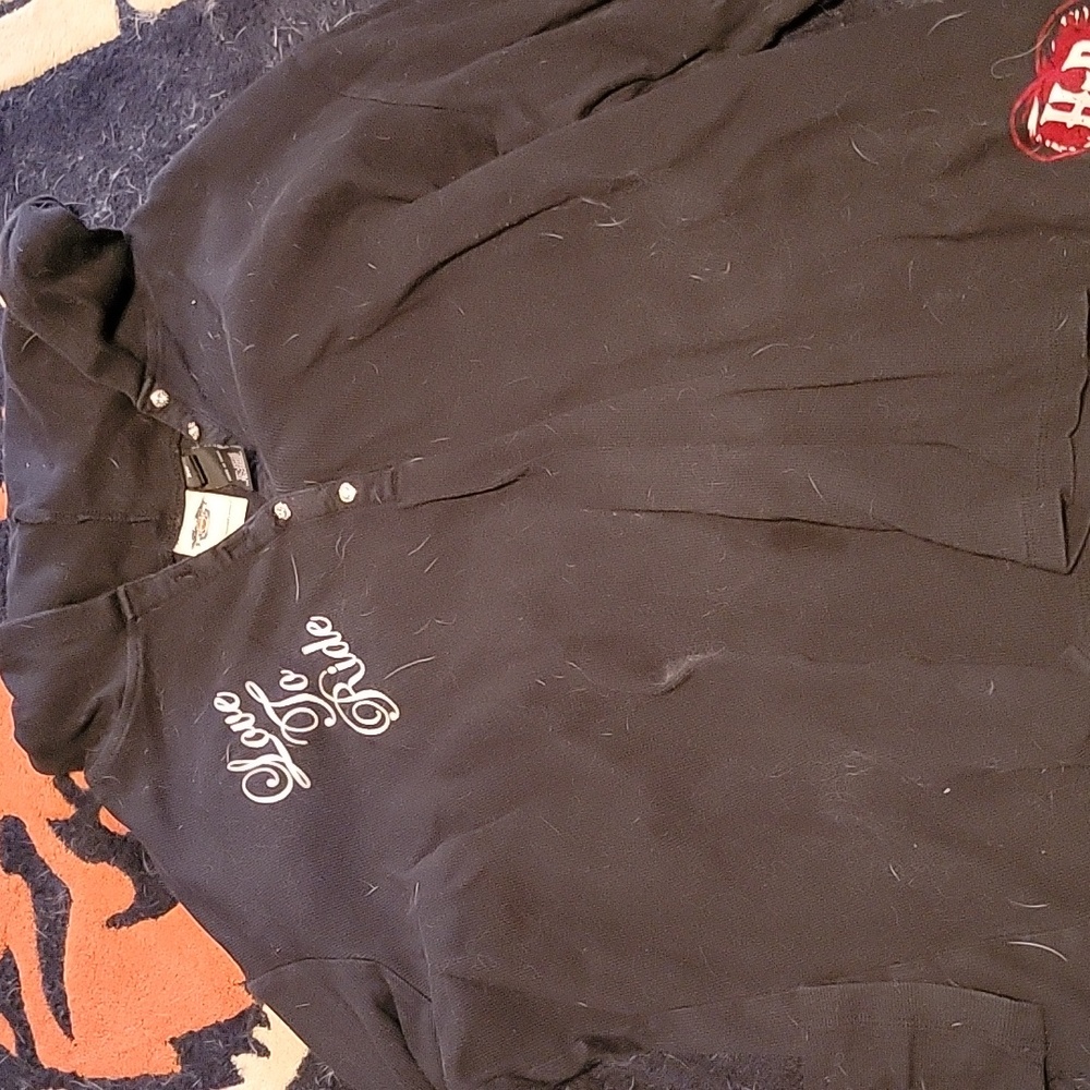 Harley-Davidson women's long sleeve "Love to Ride" hoodie